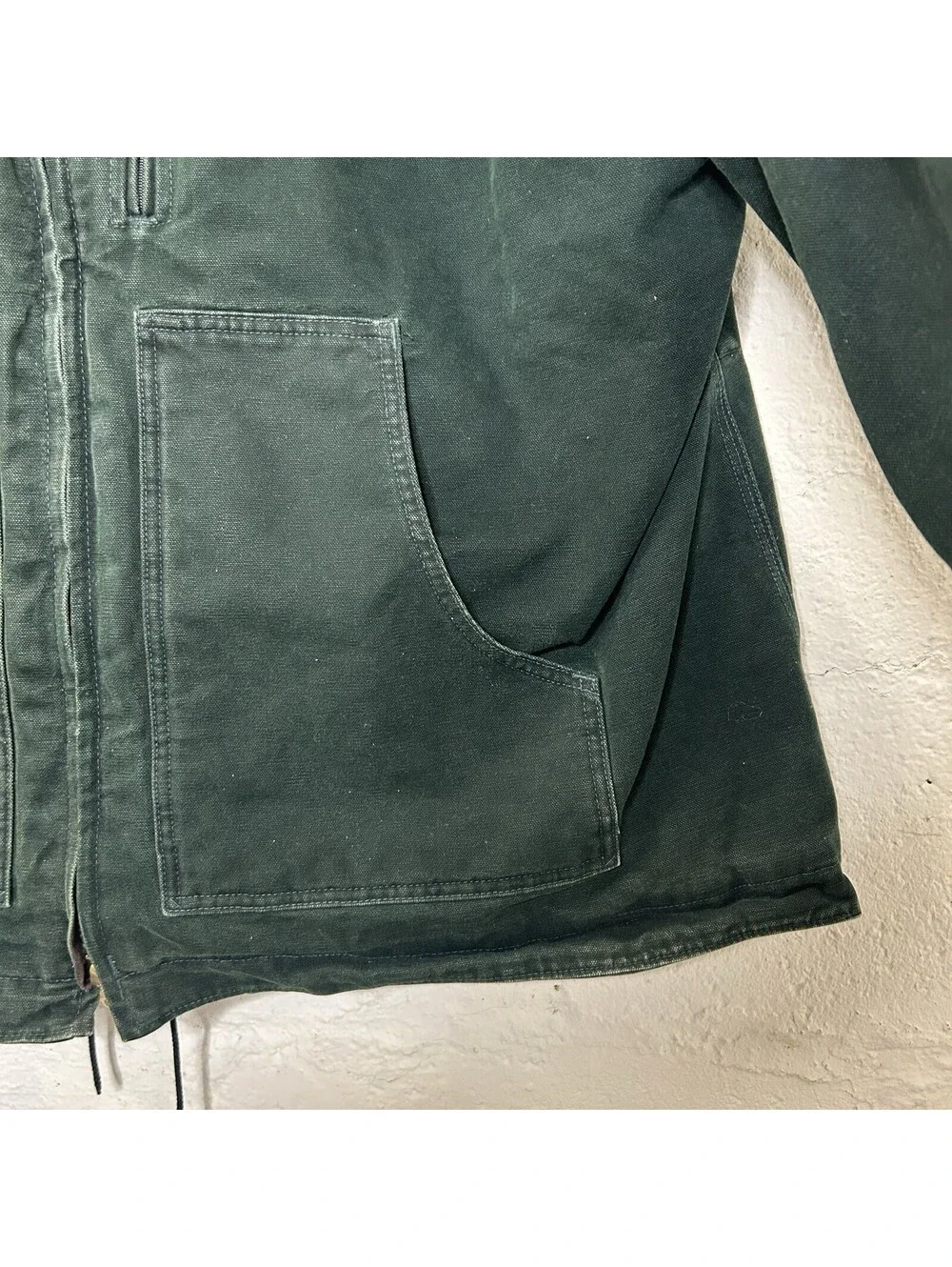 Vintage Carhartt Sherpa-Lined Ridge Coat “Spruce” C61 SPC